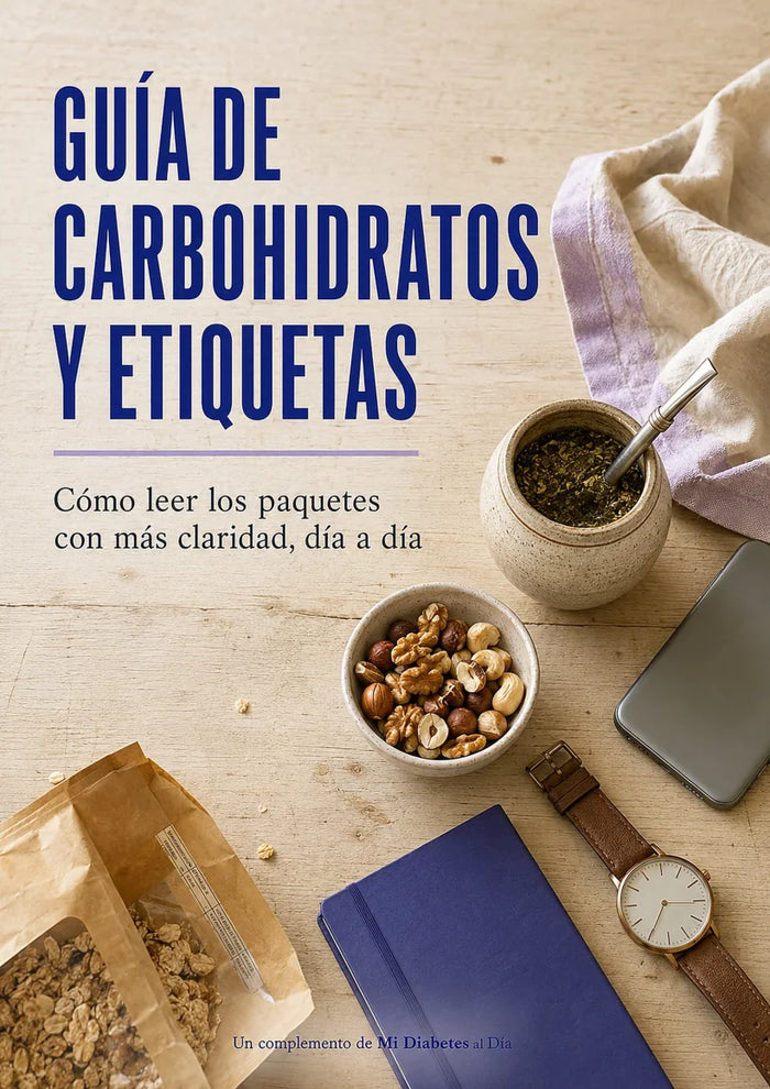 Portada de la Guía de Carbohidratos y Etiquetas