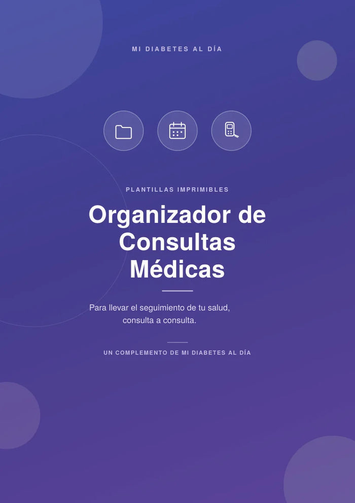 Portada del Organizador de Consultas Médicas