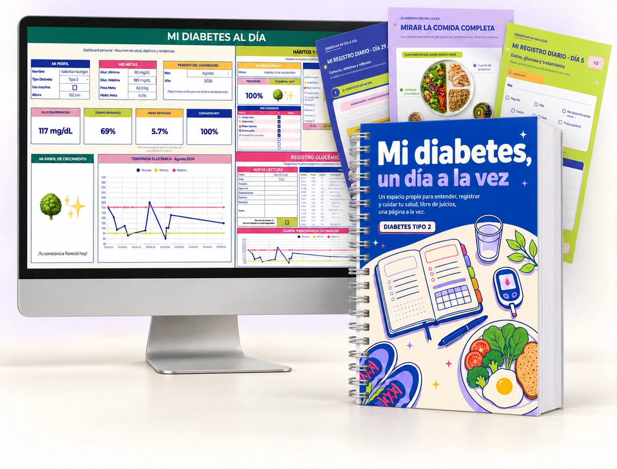 Google Sheet y workbook Mi Diabetes al Día